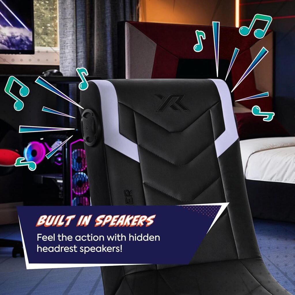 x rocker video gaming chair