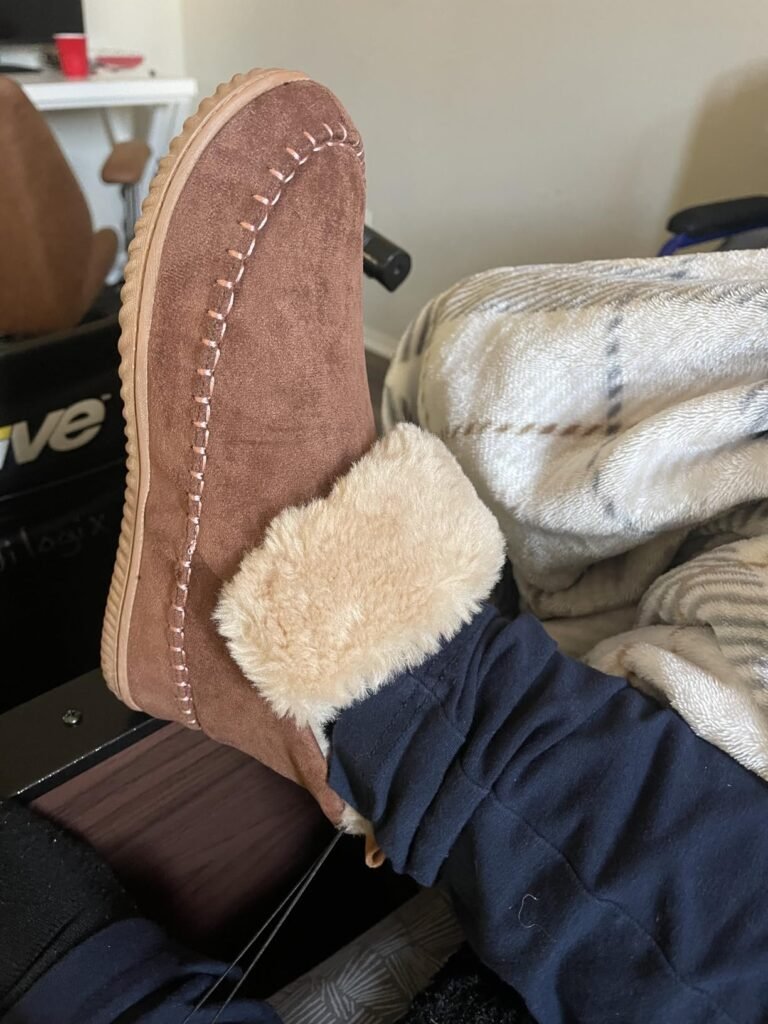 comfortable bootie slippers for women